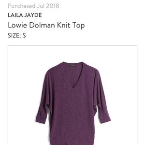 Laila Jayde Womens Sweater Size Small